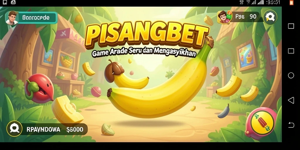 Antarmuka seru dan berwarna-warni dari PISANGBET